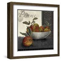 Les Pommes-Linda Wood-Framed Giclee Print