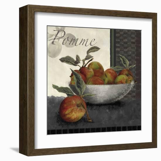 Les Pommes-Linda Wood-Framed Giclee Print