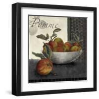 Les Pommes-Linda Wood-Framed Giclee Print