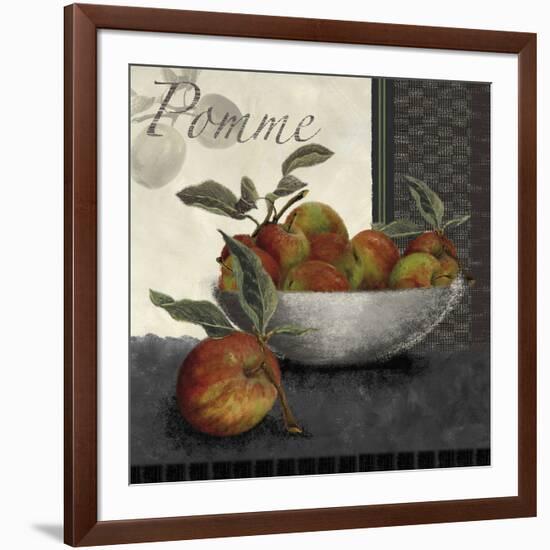 Les Pommes-Linda Wood-Framed Giclee Print