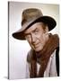 Les prairies a l honneur SHENANDOAH, 1965 by AndrewVMcLaglen with James Stewart, 1965 (photo)-null-Stretched Canvas