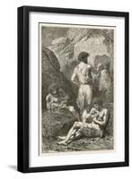 Les Precurseurs De Raphael Et De Michel-Ange-Emile Antoine Bayard-Framed Giclee Print