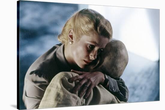 Les Predateurs THE HUNGER by Tony Scott with Catherine Deneuve, David Bowie, 1983, (photo)-null-Stretched Canvas