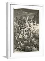 Les Premiers Combats Reguliers Entre Les Hommes a L'Age De La Pierre-Emile Antoine Bayard-Framed Giclee Print