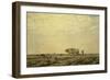 Les premiers sillons ; Haute Alsace, dit aussi le laboureur-Henri Zuber-Framed Giclee Print