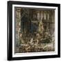 Les Pretendants, 1862-98-Gustave Moreau-Framed Giclee Print