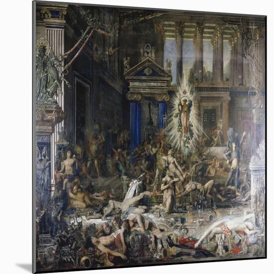 Les Pretendants. Started in 1852-Gustave Moreau-Mounted Giclee Print