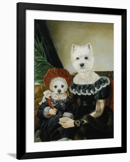 Les Princesses-Thierry Poncelet-Framed Giclee Print