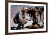 Les Professionnels THE PROFESSIONALS by Richard Brooks with Robert Ryan and Claudia Cardinale, 1966-null-Framed Photo