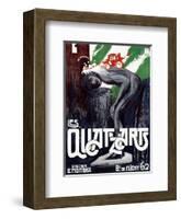 Les Quat'z Arts-Georges Rogier-Framed Art Print