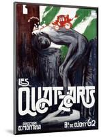 Les Quat'z Arts-Georges Rogier-Mounted Art Print