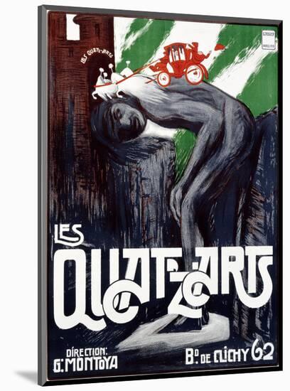 Les Quat'z Arts-Georges Rogier-Mounted Art Print