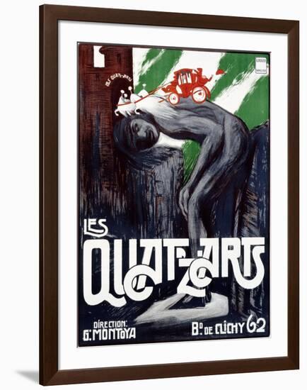 Les Quat'z Arts-Georges Rogier-Framed Art Print