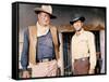 Les Quatre Fils by Katie Helder THE SONS OF KATIE HELDER by Henry Hathaway with John Wayne and Dean-null-Framed Stretched Canvas