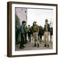 Les Quatre Fils by Katie Helder THE SONS OF KATIE HELDER by Henry Hathaway with John Wayne and Earl-null-Framed Photo