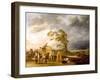 Les quatre heures de la journée: les vêpres ou l'orage-Louis Watteau-Framed Giclee Print