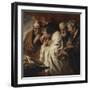 Les Quatre ?ng?stes-Jacob Jordaens-Framed Giclee Print