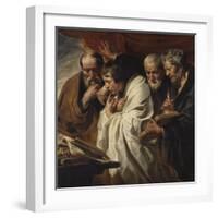 Les Quatre ?ng?stes-Jacob Jordaens-Framed Giclee Print