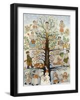 Les quatre saisons-null-Framed Giclee Print