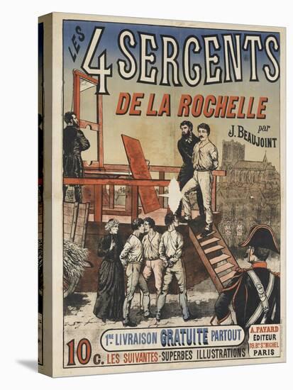 Les quatre sergents de La Rochelle (1822)-null-Stretched Canvas