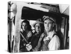 Les Raisins de la colere The Grapes of Wrath 1940 de JohnFord avec Henry Fonda et Jane Darwell 1940-null-Stretched Canvas