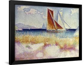 Les Regates, 1895-Henri Edmond Cross-Framed Giclee Print