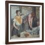 Les Repasseuses (Two Laundresses)-Edgar Degas-Framed Giclee Print