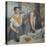 Les Repasseuses (Two Laundresses)-Edgar Degas-Stretched Canvas