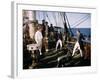 Les revoltes du Bounty MUTINY ON THE BOUNTY by LewisMilestone and CarolReed with Marlon Brando and -null-Framed Photo