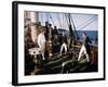 Les revoltes du Bounty MUTINY ON THE BOUNTY by LewisMilestone and CarolReed with Marlon Brando and -null-Framed Photo