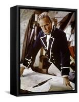 Les revoltes du Bounty Mutiny on the Bounty by LewisMilestone with Marlon Brando, 1962 (photo)-null-Framed Stretched Canvas