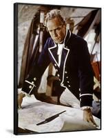 Les revoltes du Bounty Mutiny on the Bounty by LewisMilestone with Marlon Brando, 1962 (photo)-null-Framed Photo