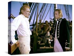 Les revoltes du Bounty Mutiny on the Bounty by LewisMilestone with Marlon Brando and Trevor Howard,-null-Stretched Canvas