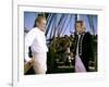 Les revoltes du Bounty Mutiny on the Bounty by LewisMilestone with Marlon Brando and Trevor Howard,-null-Framed Photo