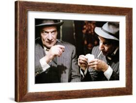 Les Ringards De Robert Pouret Avec Charles Gerard Et Julien Guiomar 1978-null-Framed Photo