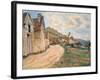 Les Roches at Falaise Near Giverny, 1885-Claude Monet-Framed Giclee Print