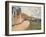 Les Roches at Falaise Near Giverny, 1885-Claude Monet-Framed Giclee Print