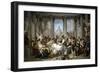 Les Romains de la Decadence-Thomas Couture-Framed Giclee Print