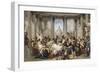 Les Romains de la Décadence-Thomas Couture-Framed Giclee Print
