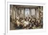 Les Romains de la Décadence-Thomas Couture-Framed Giclee Print