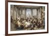 Les Romains de la Décadence-Thomas Couture-Framed Giclee Print