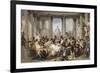 Les Romains de la Décadence-Thomas Couture-Framed Giclee Print