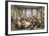 Les Romains de la Décadence-Thomas Couture-Framed Giclee Print