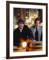 Les Rues by San Francisco THE STREETS OF SAN FRANCISCO with Karl Malden and Michael Douglas, 1972-7-null-Framed Photo