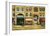 Les Rues De Paris-Marilyn Dunlap-Framed Premium Giclee Print