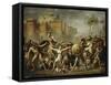 Les Sabines, 1799 (Sabine Women)-Jacques-Louis David-Framed Stretched Canvas