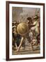 Les Sabines-Jacques-Louis David-Framed Giclee Print