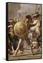 Les Sabines-Jacques-Louis David-Framed Stretched Canvas