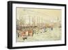 Les Sable D'Olonne-Paul Signac-Framed Giclee Print