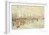 Les Sable D'Olonne-Paul Signac-Framed Giclee Print